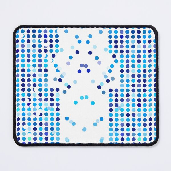 Item preview, Blue Doted Geometric abstract Liquorice Background designed and sold by Red-ElYoubi.