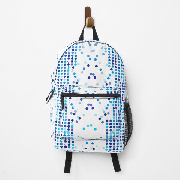 Item preview, Blue Doted Geometric abstract Liquorice Background designed and sold by Red-ElYoubi.