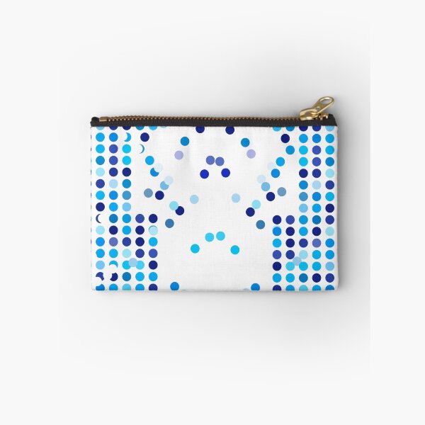Item preview, Blue Doted Geometric abstract Liquorice Background designed and sold by Red-ElYoubi.