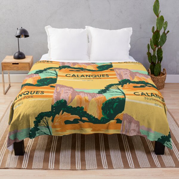 Item preview, Calanques National Park France Vintage designed and sold by KrisSidDesigns.