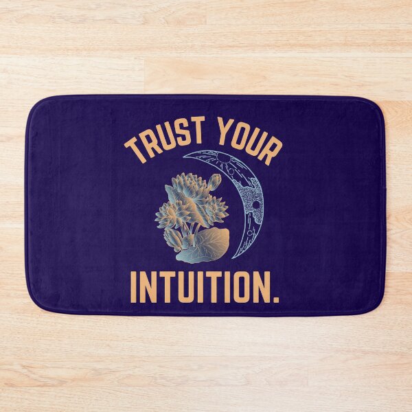 Item preview, Trust your intuition - traditional tattoo moon lotus third eye design designed and sold by theslowdown.