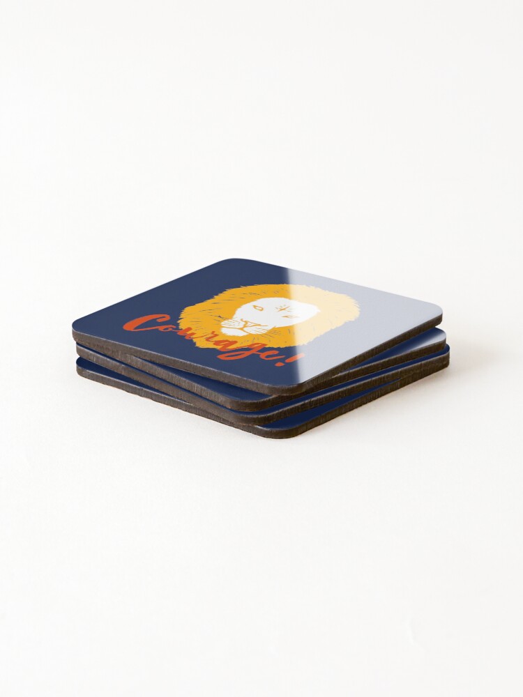Thumbnail 4 of 5, Coasters (Set of 4), Courage designed and sold by cheesim.