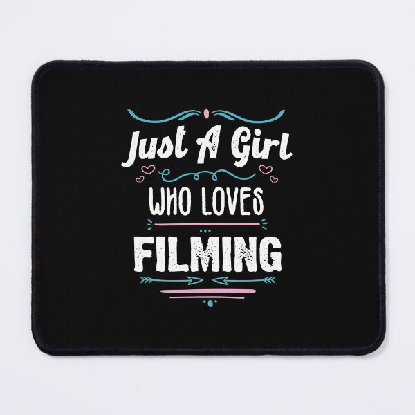 Item preview, Just A Girl Who Loves Filming- Funny Gift Idea For Film Makers  2021 designed and sold by RedHive.