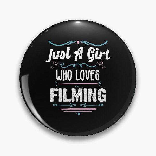 Item preview, Just A Girl Who Loves Filming- Funny Gift Idea For Film Makers  2021 designed and sold by RedHive.