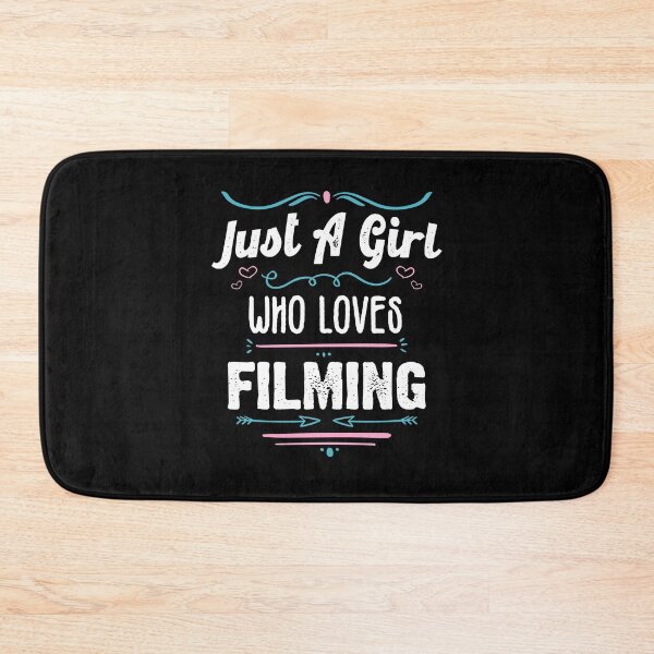 Item preview, Just A Girl Who Loves Filming- Funny Gift Idea For Film Makers  2021 designed and sold by RedHive.