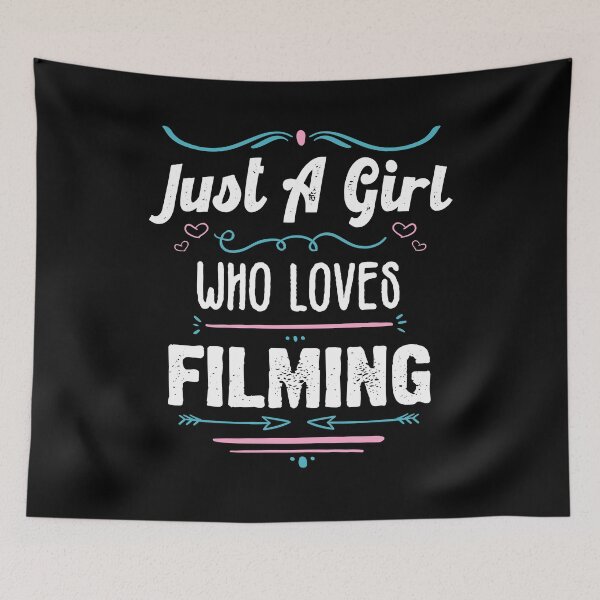 Item preview, Just A Girl Who Loves Filming- Funny Gift Idea For Film Makers  2021 designed and sold by RedHive.