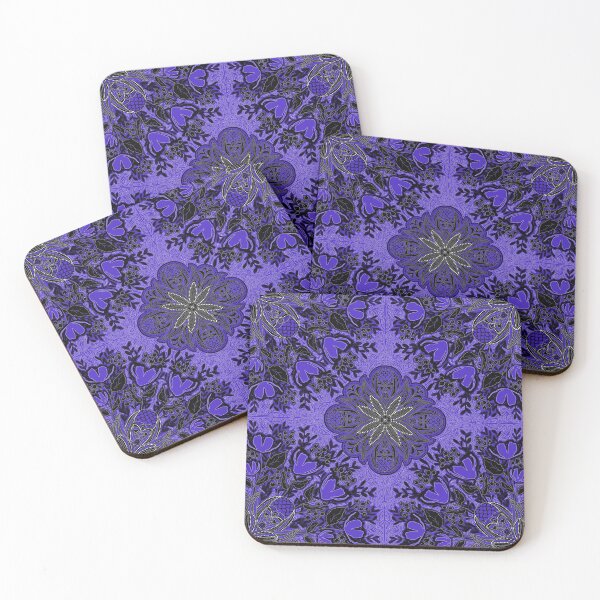 Item preview, Blue Poppy Bandana Medallions  designed and sold by ALEXIA SPEEKS.
