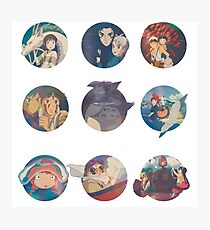 Studio Ghibli Movies Photographic Print