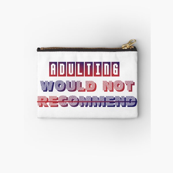 Item preview, Adulting Would Not Recommend | Gradient Color designed and sold by Mintminz.