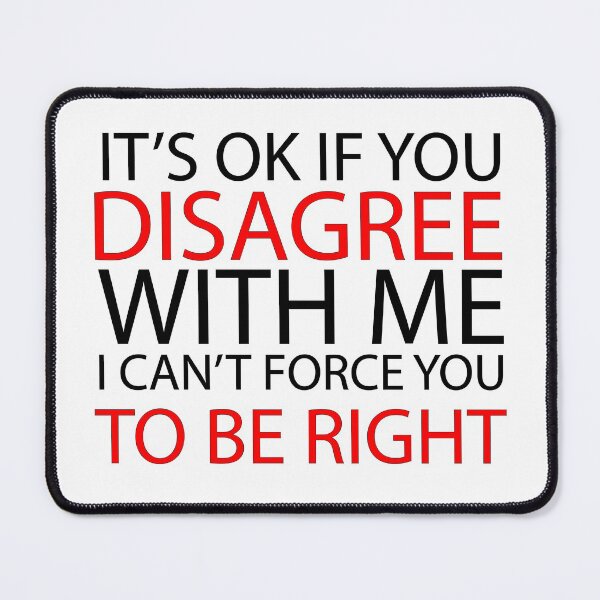 Item preview, It's Ok If You Disagree With Me gifts designed and sold by seriesxanime.