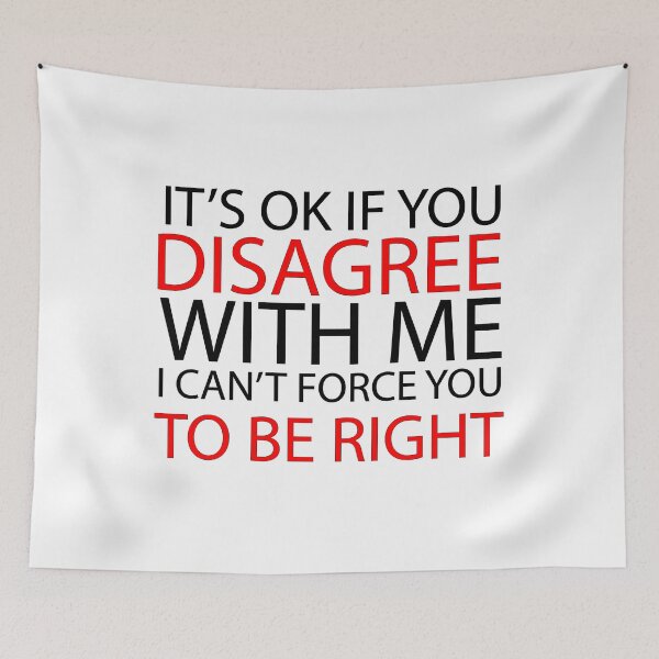 Item preview,  It's Ok If You Disagree With Me gifts  designed and sold by seriesxanime.