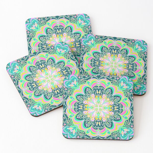 Item preview, Bohemian 80’s Green Medallions designed and sold by ALEXIA SPEEKS.