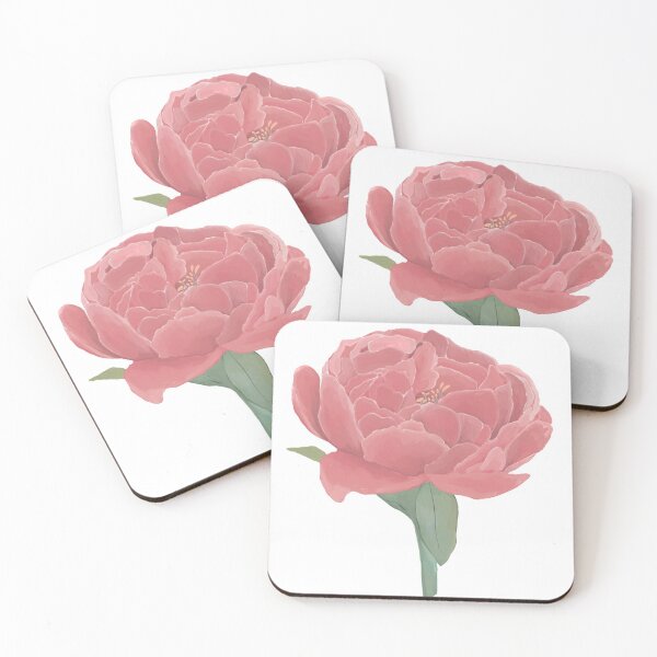 Item preview, Gouache Peony designed and sold by ALEXIA SPEEKS.