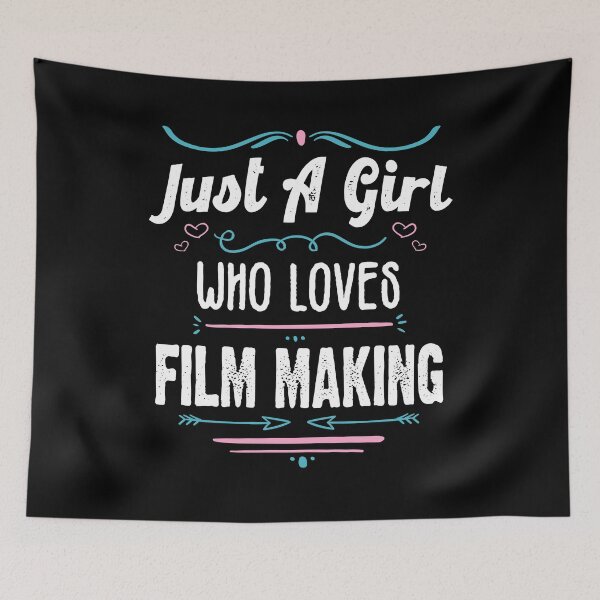 Item preview, Just A Girl Who Loves Film Making- Funny Gift Idea For Film Makers  2021 designed and sold by RedHive.