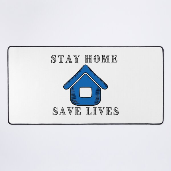 Item preview, Stay Home Save Lives House designed and sold by MySmugMugs.