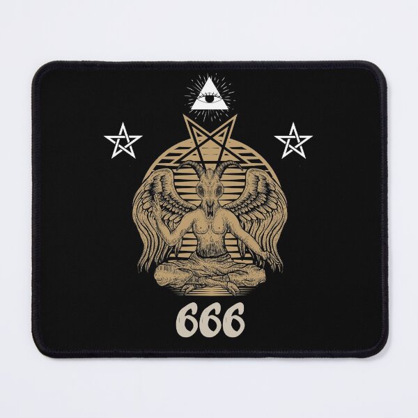 Aperçu de l'œuvre Satan 666, Sataniste, Diable, Gothique 666 créée et vendue par ThommyBLN.