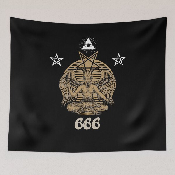 Item preview, Satan 666, Satanist, Devil, Gothic 666 designed and sold by ThommyBLN.