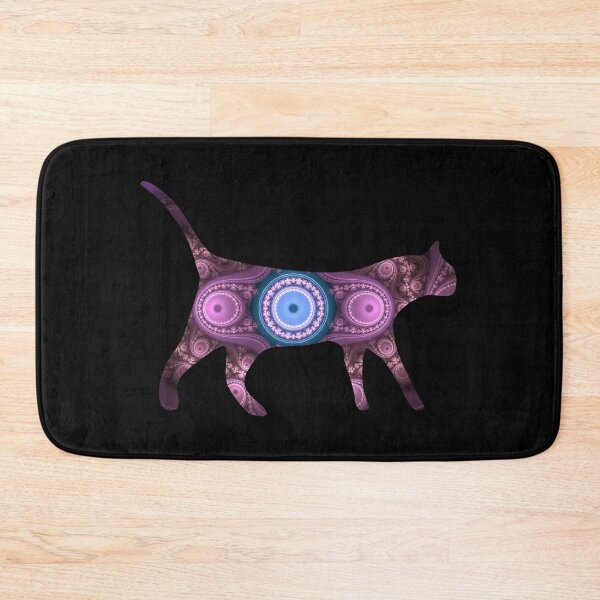 Item preview, Stunning Fractal Flame Feline! designed and sold by ChaosEmporium.
