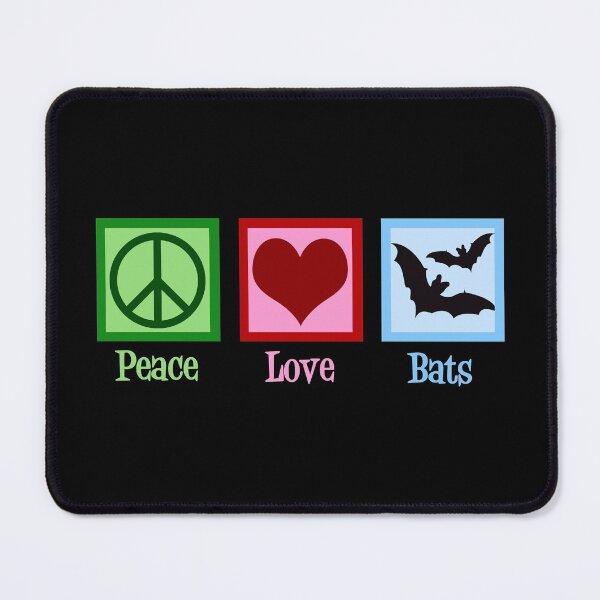 Item preview, Peace Love Bats designed and sold by Epic Love Designs.