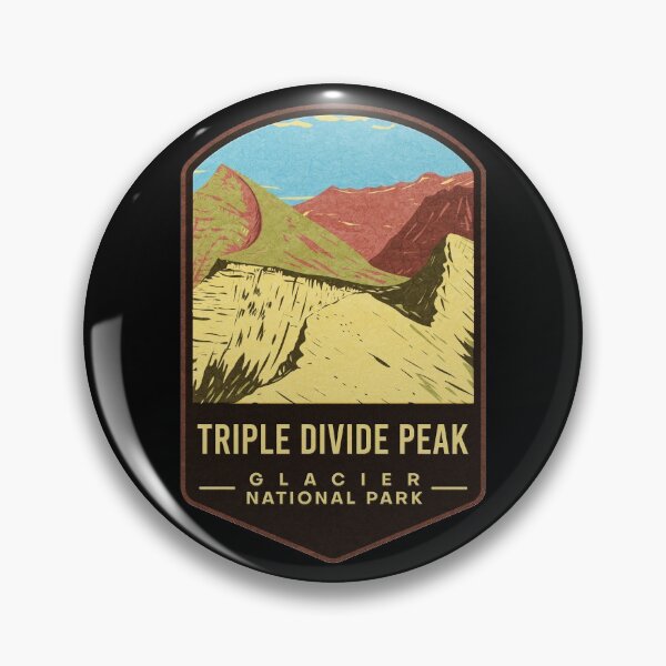 Item preview, Triple Divide Peak Glacier National Park designed and sold by JordanHolmes.