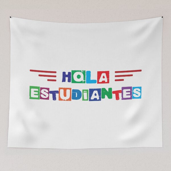 Item preview, Hola Estundiantes designed and sold by nikolaj1301.