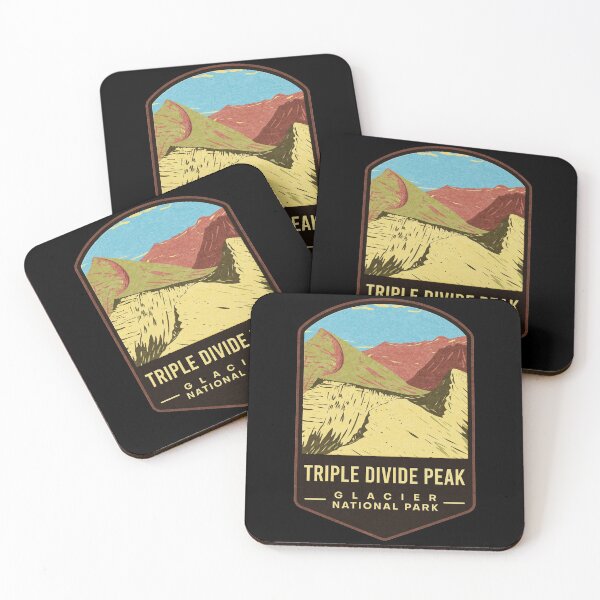 Item preview, Triple Divide Peak Glacier National Park designed and sold by JordanHolmes.