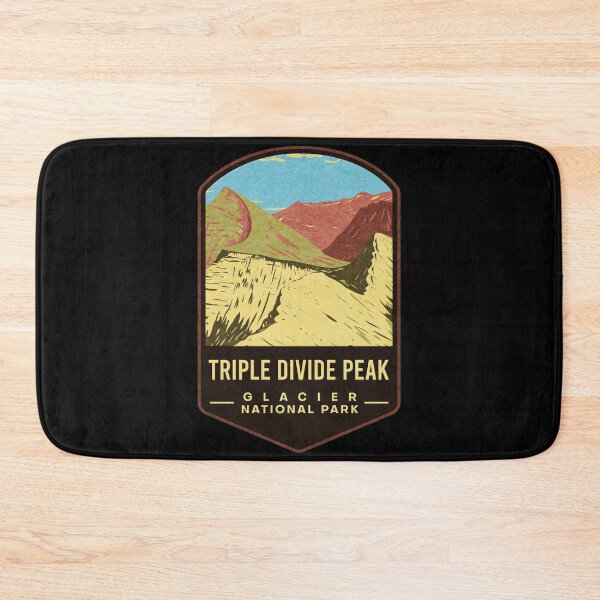 Item preview, Triple Divide Peak Glacier National Park designed and sold by JordanHolmes.