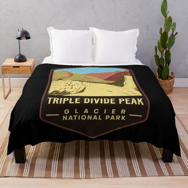 Item preview, Triple Divide Peak Glacier National Park designed and sold by JordanHolmes.