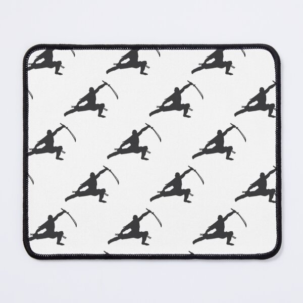 Item preview, Ninja Silhouette in Black Pattern designed and sold by AliCatOriginals.