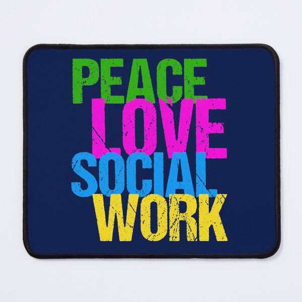 Item preview, Peace Love Social Work Gift for Social Workers designed and sold by Epic Love Designs.
