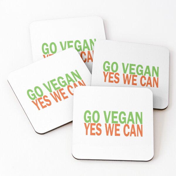 Item preview, Go vegan yes we can designed and sold by Lansangsan.