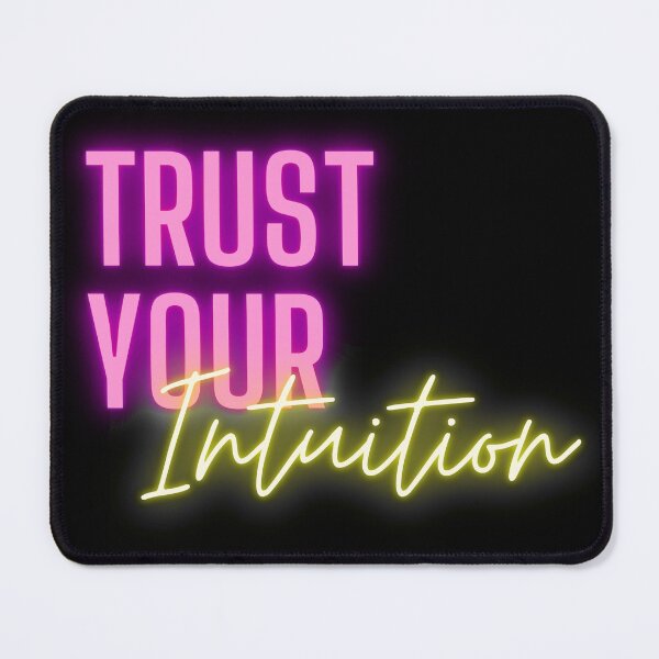 Item preview, Trust your intuition - neon design designed and sold by theslowdown.