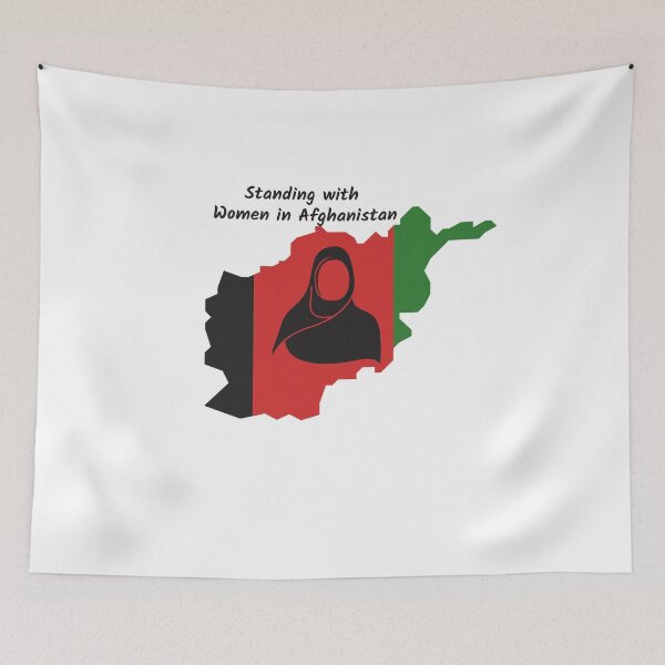 Item preview, Solidarity Standing with Afghan Women and Girls for Peace in Afghanistan designed and sold by j9gothbe.