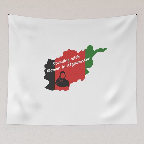 Item preview, Standing in Solidarity with Afghan Women and Girls for Peace in Afghanistan designed and sold by j9gothbe.