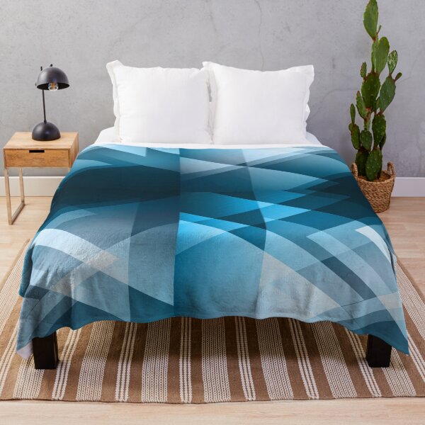 Item preview, Blue Geometric abstract Liquorice Background designed and sold by Red-ElYoubi.