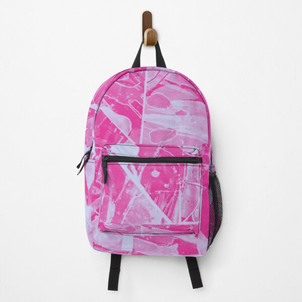 Item preview, Triangular Rainbow Abstract Collage Pinks Version designed and sold by AliCatOriginals.