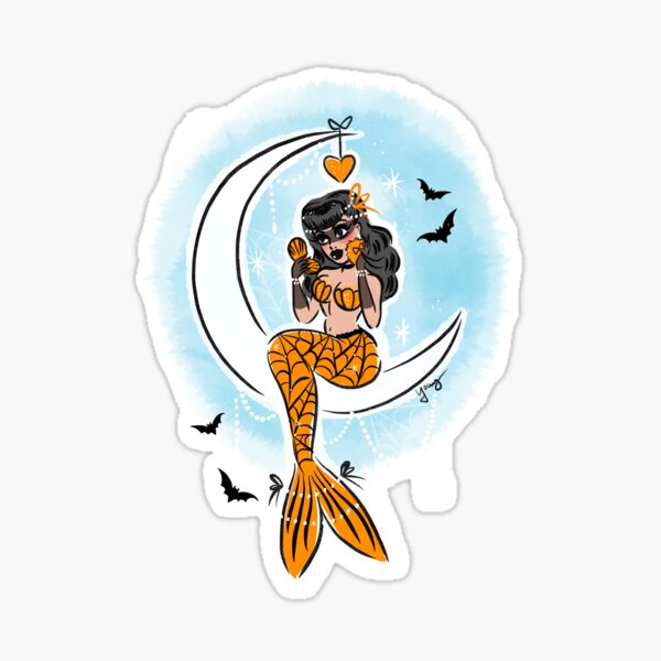 Item preview, Halloween Blush Mermaid designed and sold by Andreayoung.