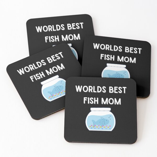 Item preview, Worlds Best Fish Mom designed and sold by Peter Stawicki.
