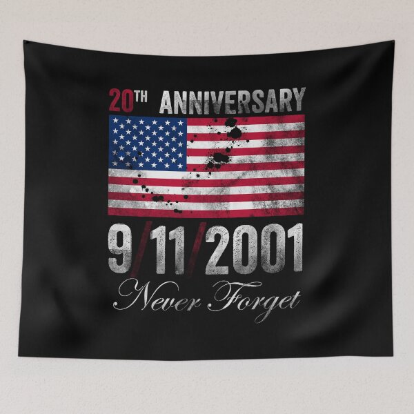 Item preview, Never Forget 911 20th Anniversary Patriot Day 2021 designed and sold by HorizonDesignz.