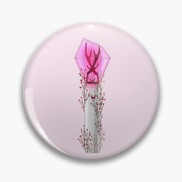 Item preview, Kim Samuel Floral Lightstick kpop  designed and sold by Raquel Maia.