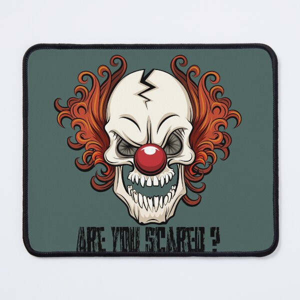 Item preview, Clown Scary Are You Scared? - Halloween series designed and sold by NanaDesign7.