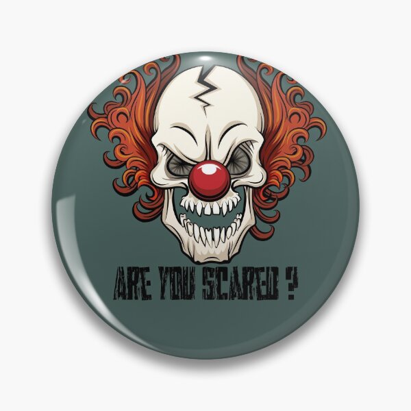 Item preview, Clown Scary Are You Scared? - Halloween series designed and sold by NanaDesign7.