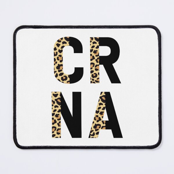 Item preview, CRNA Nurse Anesthetist Cheetah print | Gift for CRNA Nurse | Nurse Anesthetist | Gifts for Anesthesiologists  designed and sold by Violet Treasures.