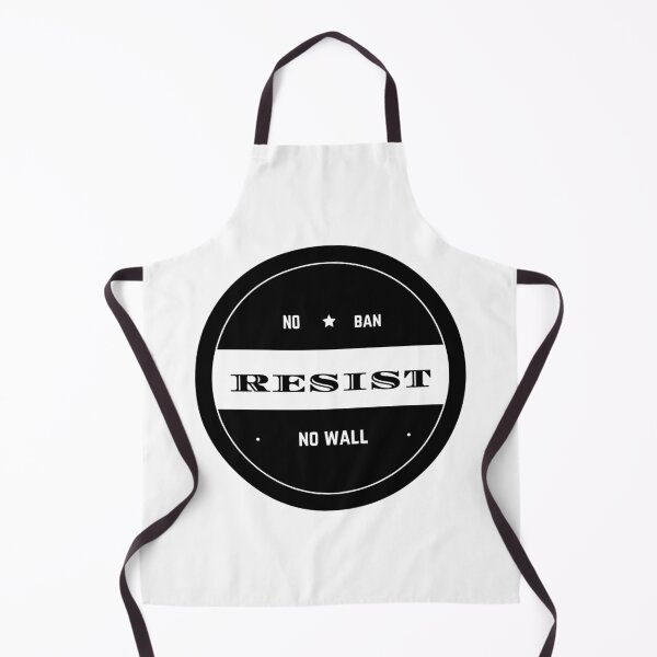 Item preview, Resist No Ban No Wall Emblem designed and sold by MySmugMugs.