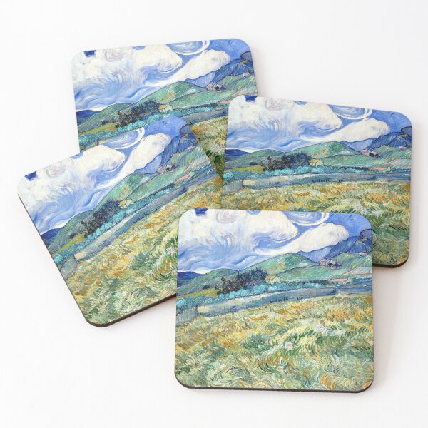 Item preview, Wheatfield with Mountains in the Background designed and sold by ChelleCreate.