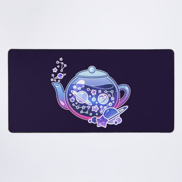 Galaxy Teapot Desk Mat