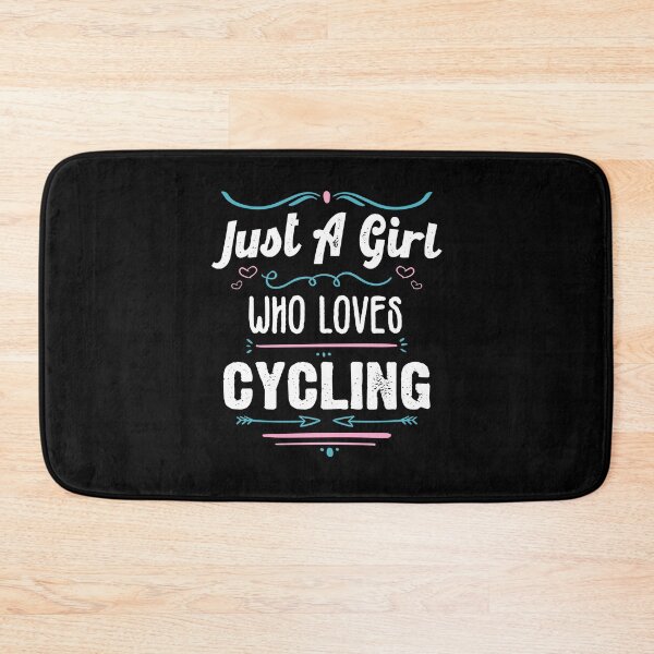 Item preview, Just A Girl Who Loves Cycling- Funny Gift Idea For Cyclers 2021 designed and sold by RedHive.