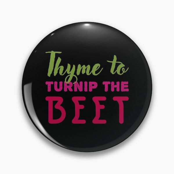 Item preview, Thyme To Turnip The Beet Vegan designed and sold by slinkardru.