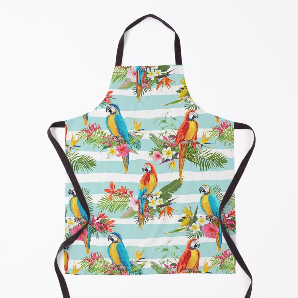 Item preview, Hawaiian Tropical Summer Paradise Floral Birds Parrots designed and sold by Ross-Sergey.