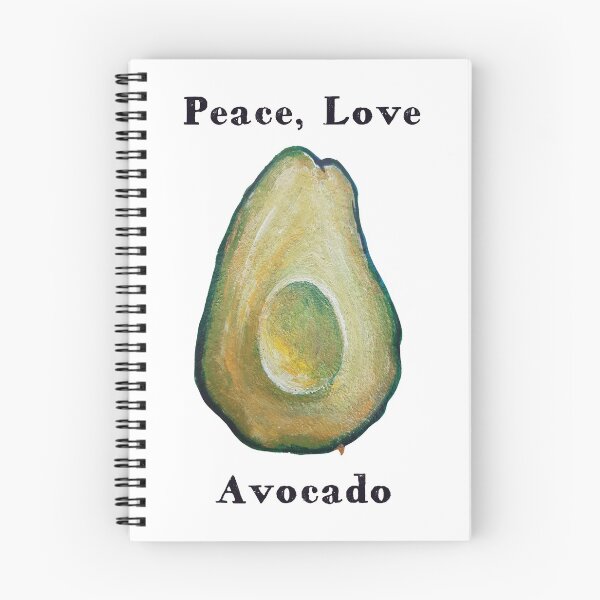 Item preview, Peace Love  Avocado painting vegetarian healthy food diet agricultural tropical vegan t-shirt cup designed and sold by MartishaSea.